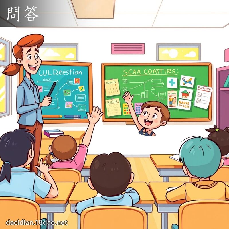 問答 - 國語大辭典配圖
