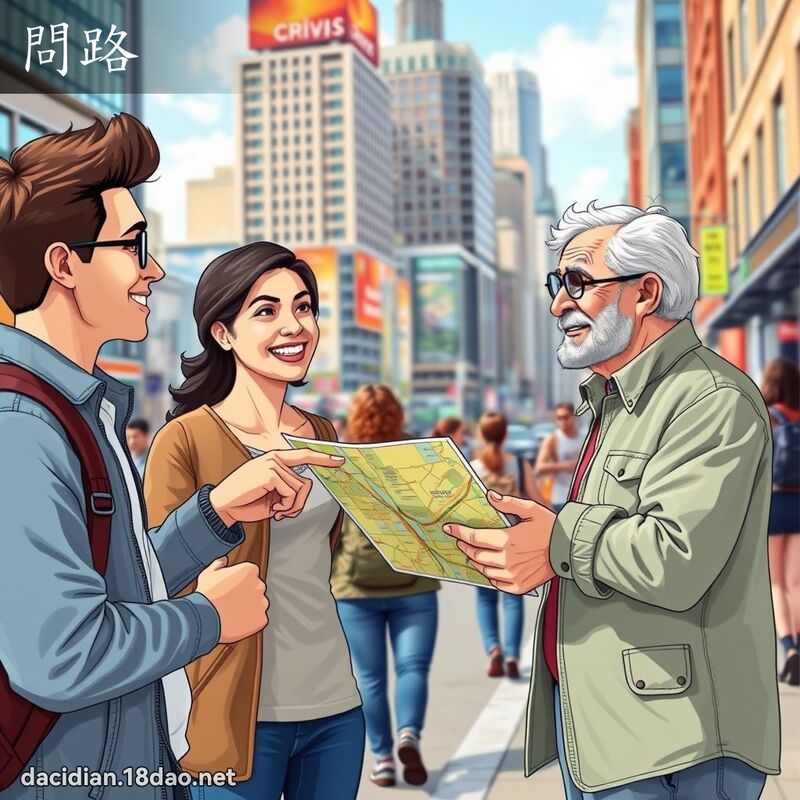 問路 - 國語大辭典配圖