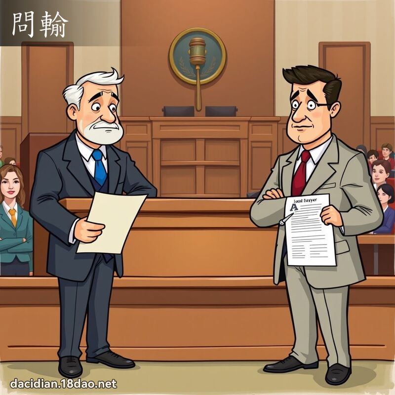 问输 - 国语大辞典配图