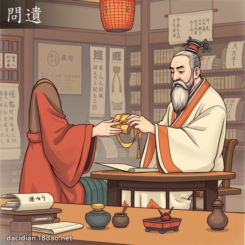 问遗 - 国语大辞典配图