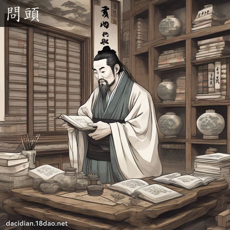 问头 - 国语大辞典配图