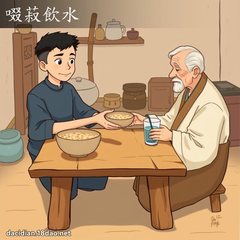啜菽饮水 - 国语大辞典配图