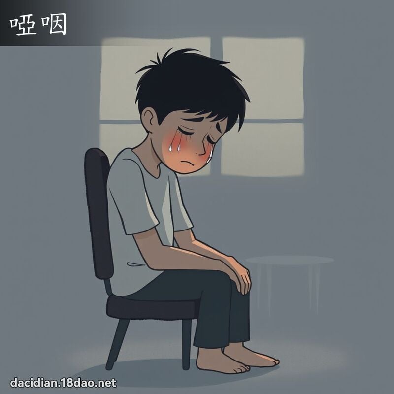 啞咽 - 國語大辭典配圖