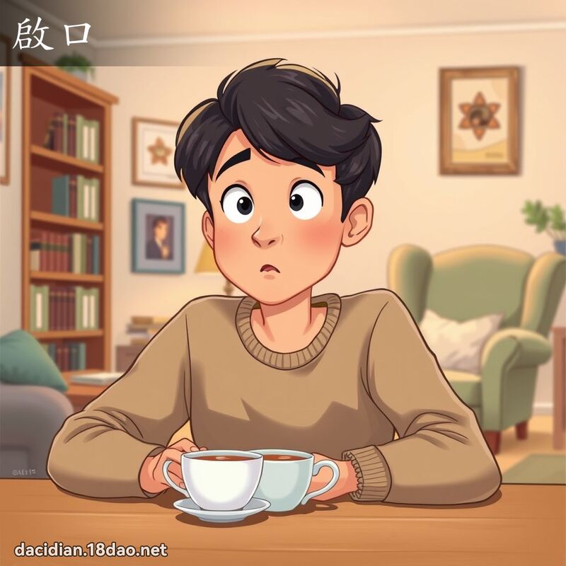 啟口 - 國語大辭典配圖