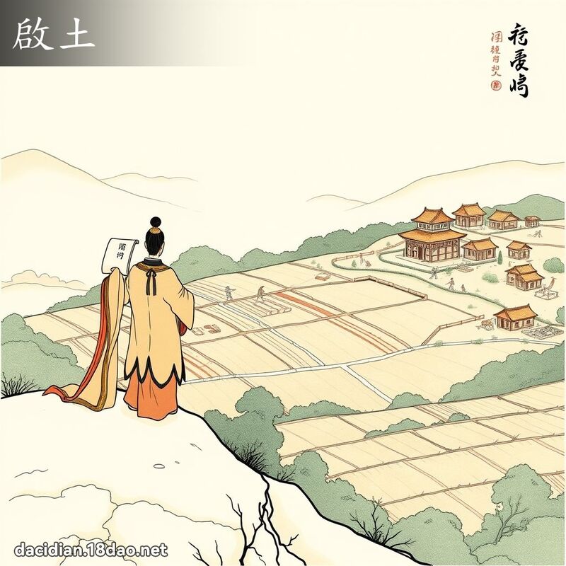 启土 - 国语大辞典配图