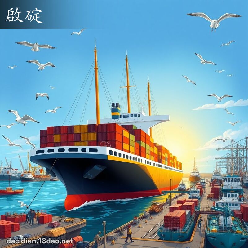 启碇 - 国语大辞典配图
