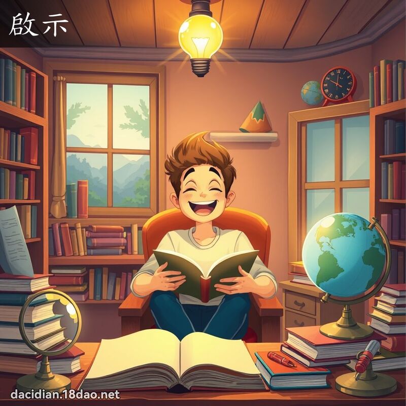 启示 - 国语大辞典配图
