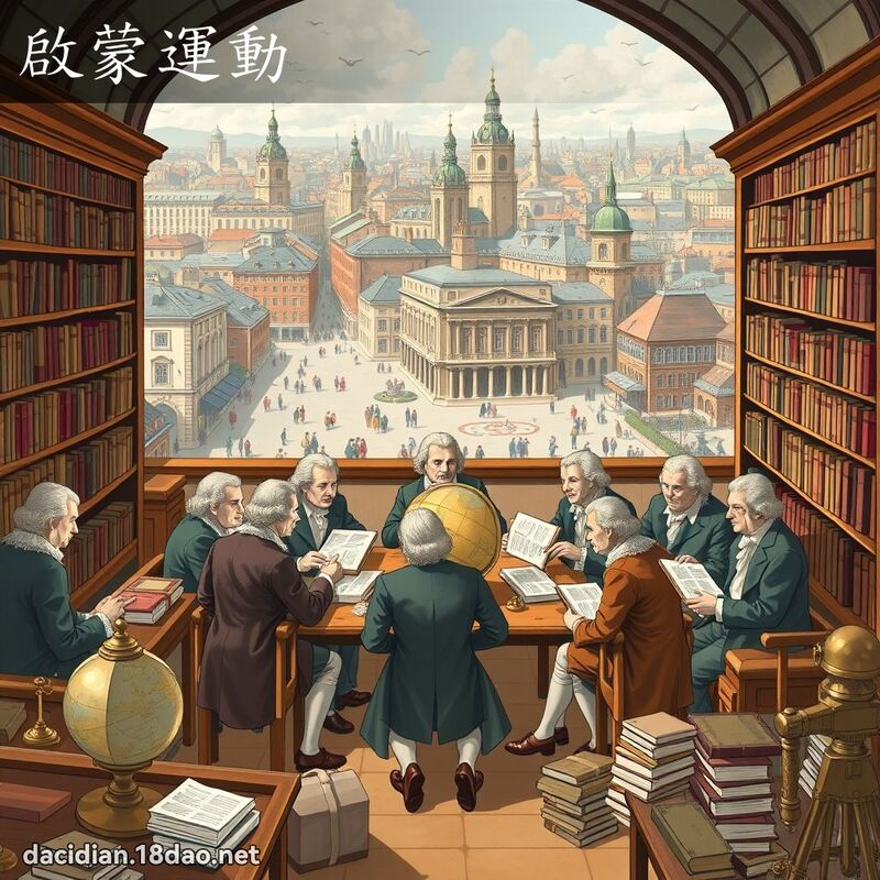 啟蒙運動 - 國語大辭典配圖