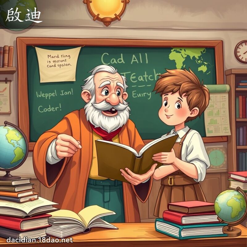 启迪 - 国语大辞典配图