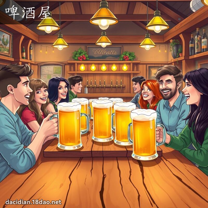 啤酒屋 - 国语大辞典配图