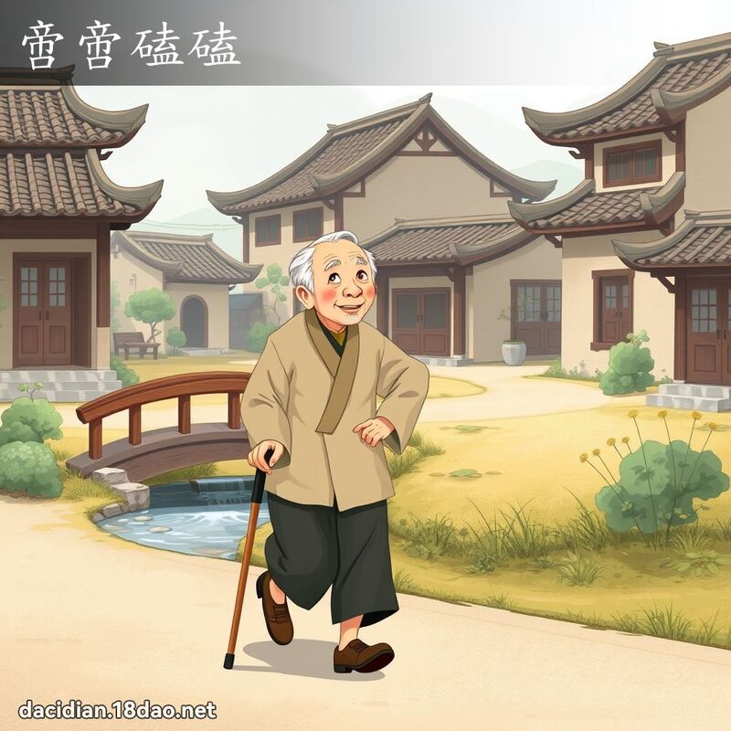啻啻磕磕 - 國語大辭典配圖