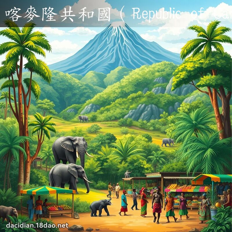 喀麦隆共和国（Republic of Cameroon） - 国语大辞典配图