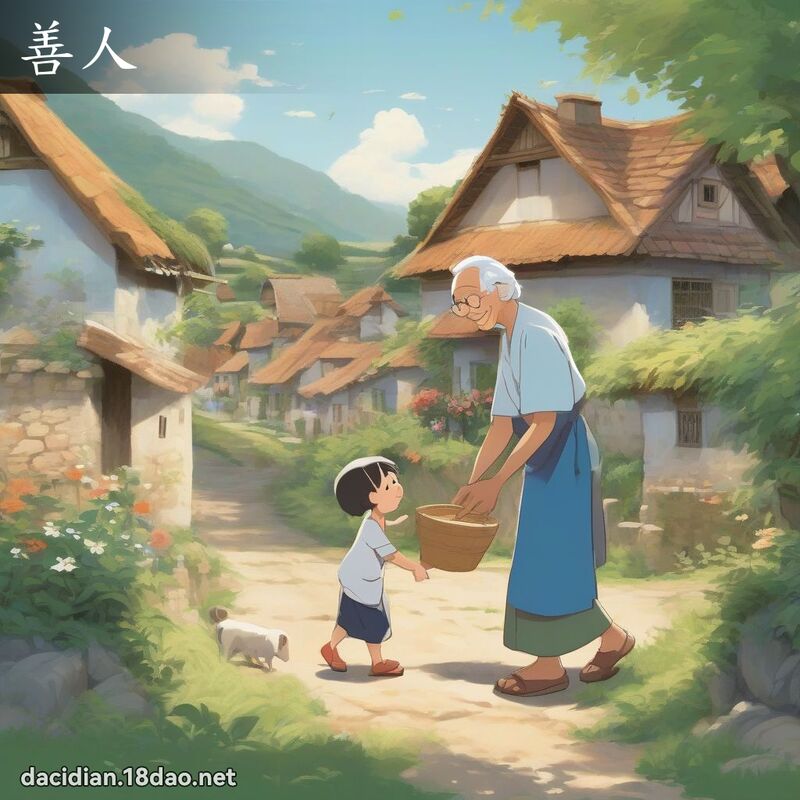 善人 - 國語大辭典配圖
