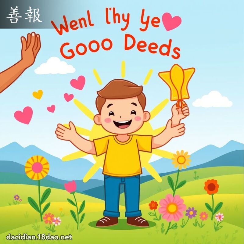 善報 - 國語大辭典配圖