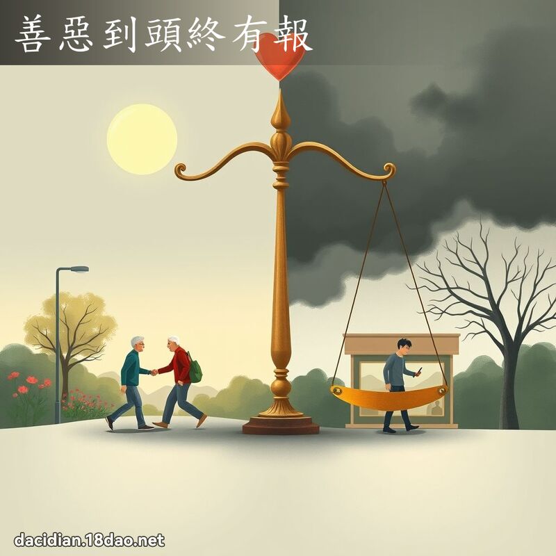 善惡到頭終有報 - 國語大辭典配圖