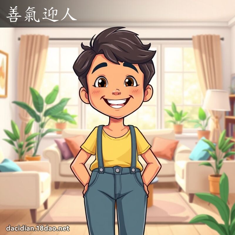 善气迎人 - 国语大辞典配图