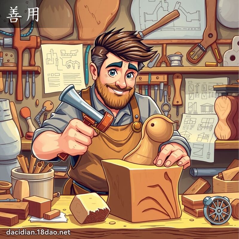 善用 - 国语大辞典配图