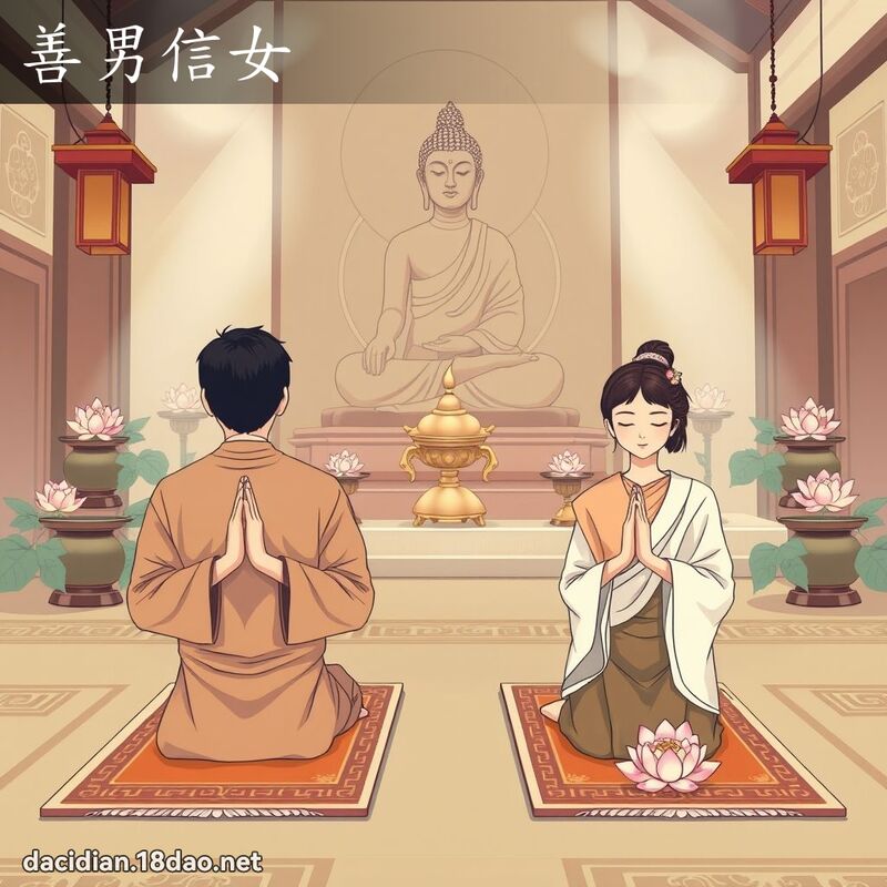 善男信女 - 國語大辭典配圖