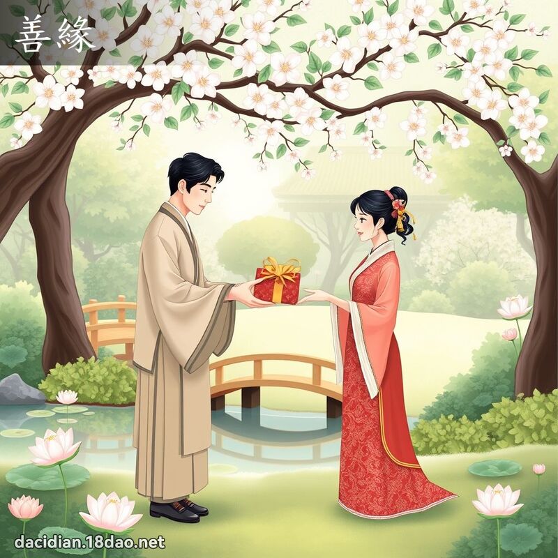 善缘 - 国语大辞典配图