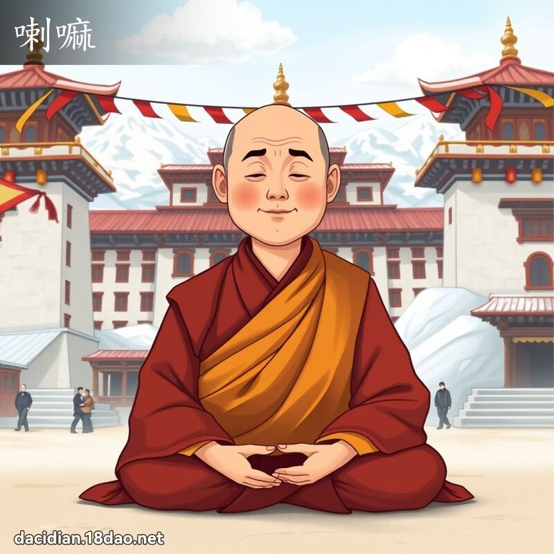 喇嘛 - 国语大辞典配图