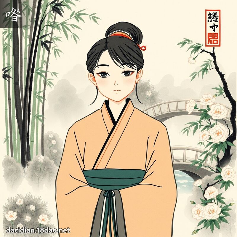 汉字: 喒 (多音字)