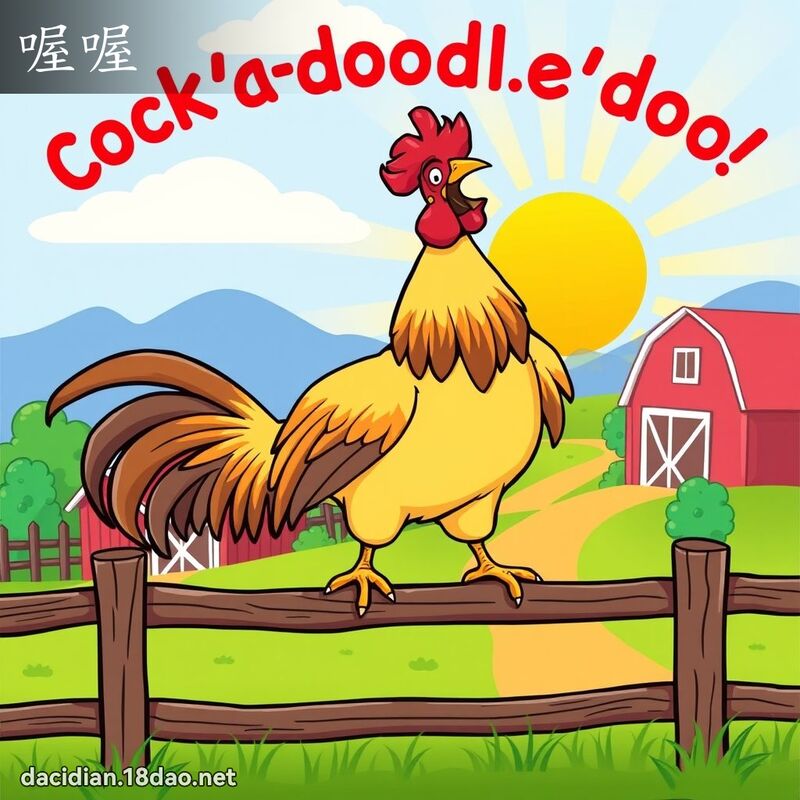 词语: 喔喔 (多意词)