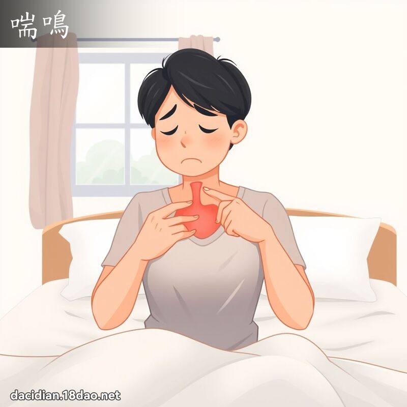 喘鸣 - 国语大辞典配图