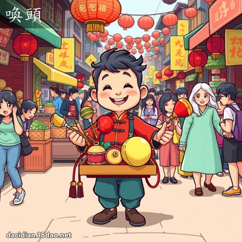 唤头 - 国语大辞典配图