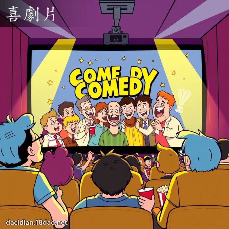喜剧片 - 国语大辞典配图