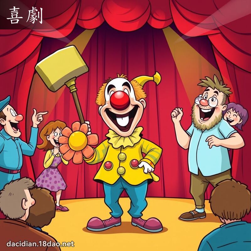 喜剧 - 国语大辞典配图