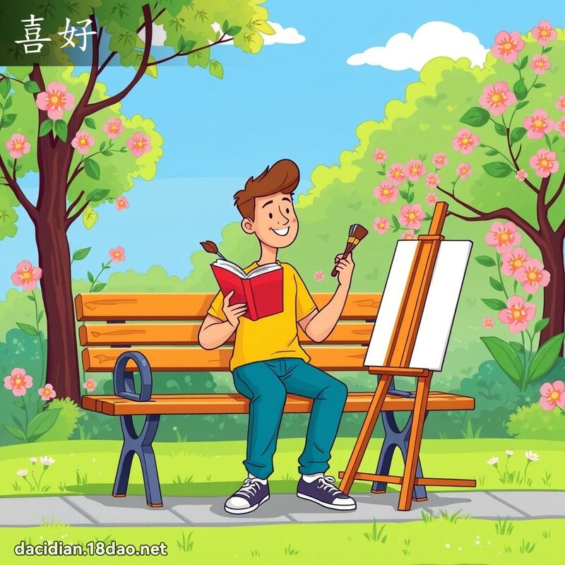 喜好 - 國語大辭典配圖