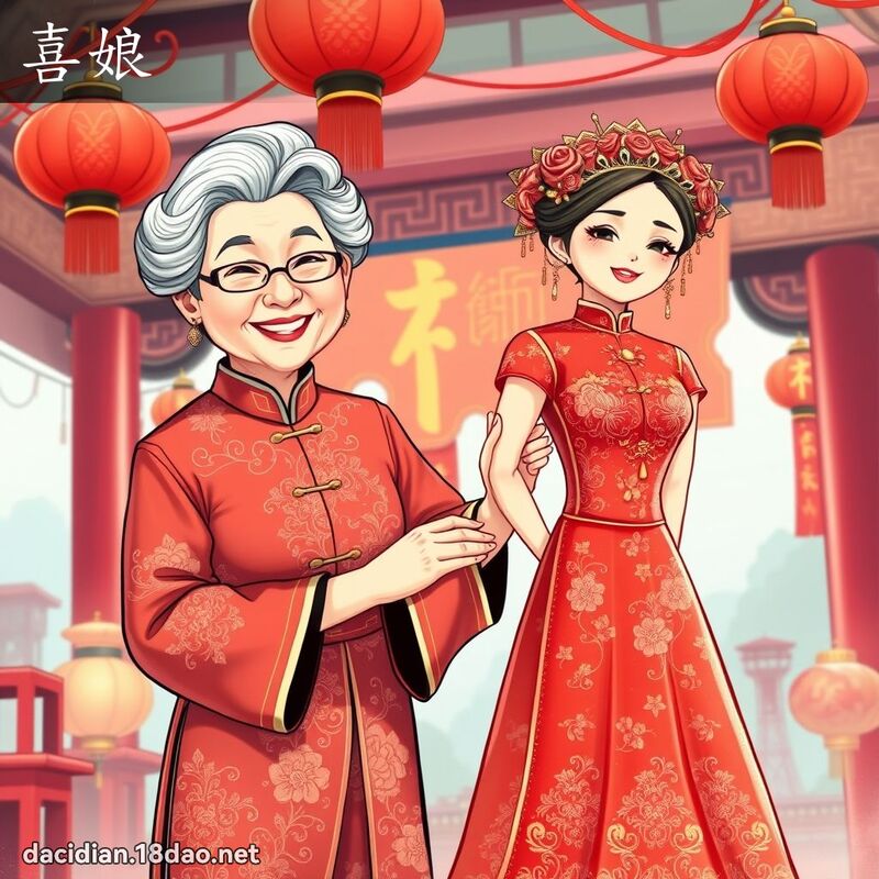 喜娘 - 國語大辭典配圖