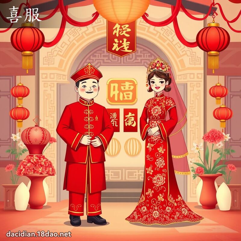 喜服 - 国语大辞典配图