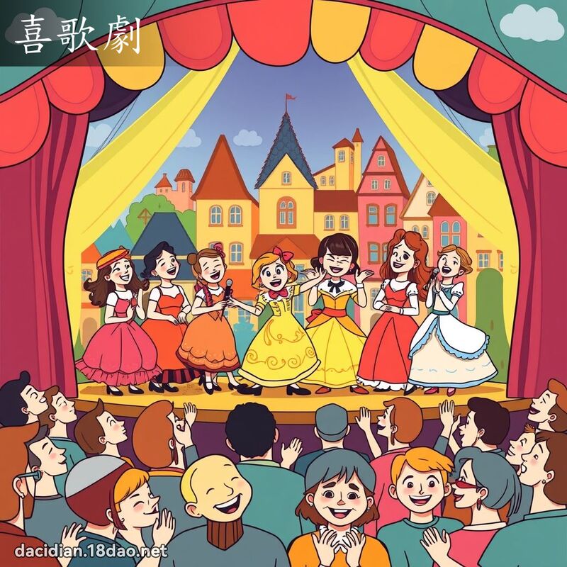 喜歌剧 - 国语大辞典配图
