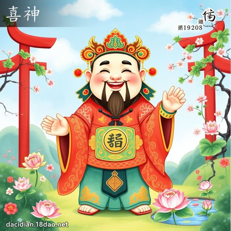 喜神 - 国语大辞典配图