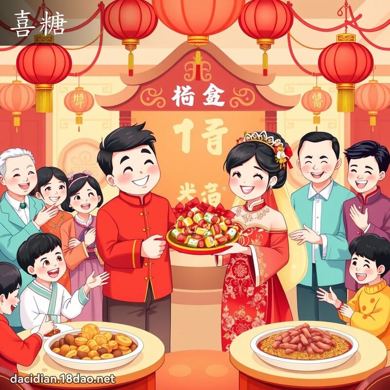 喜糖 - 國語大辭典配圖