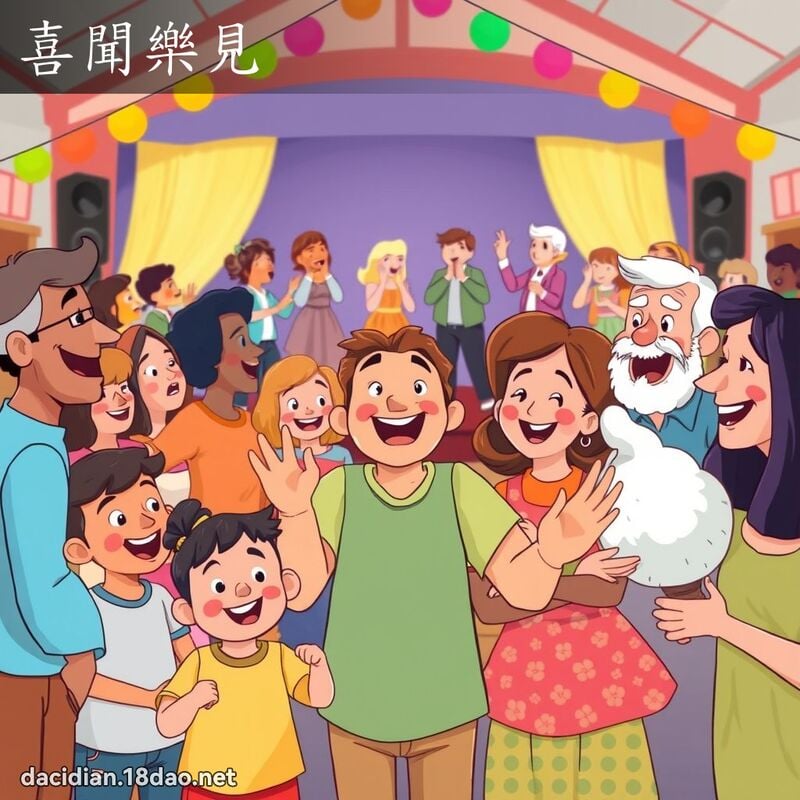 喜聞樂見 - 國語大辭典配圖