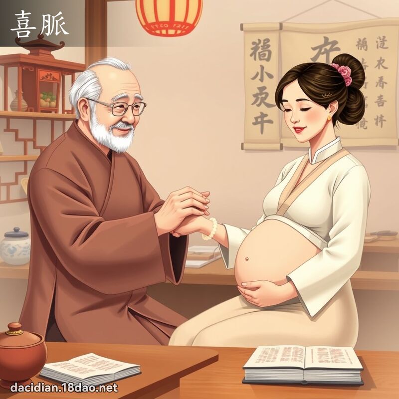 喜脈 - 國語大辭典配圖