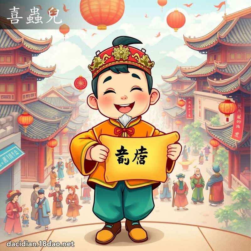 喜蟲兒 - 國語大辭典配圖