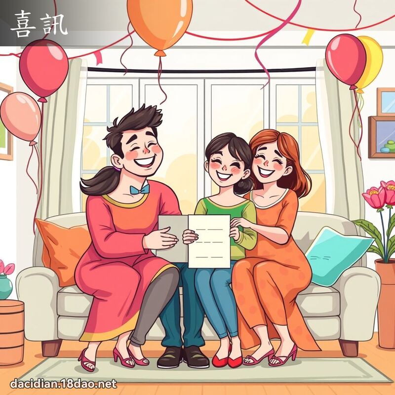 喜訊 - 國語大辭典配圖