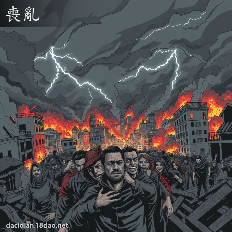 丧乱 - 国语大辞典配图