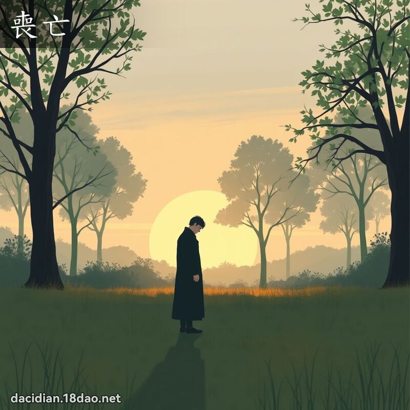 丧亡 - 国语大辞典配图