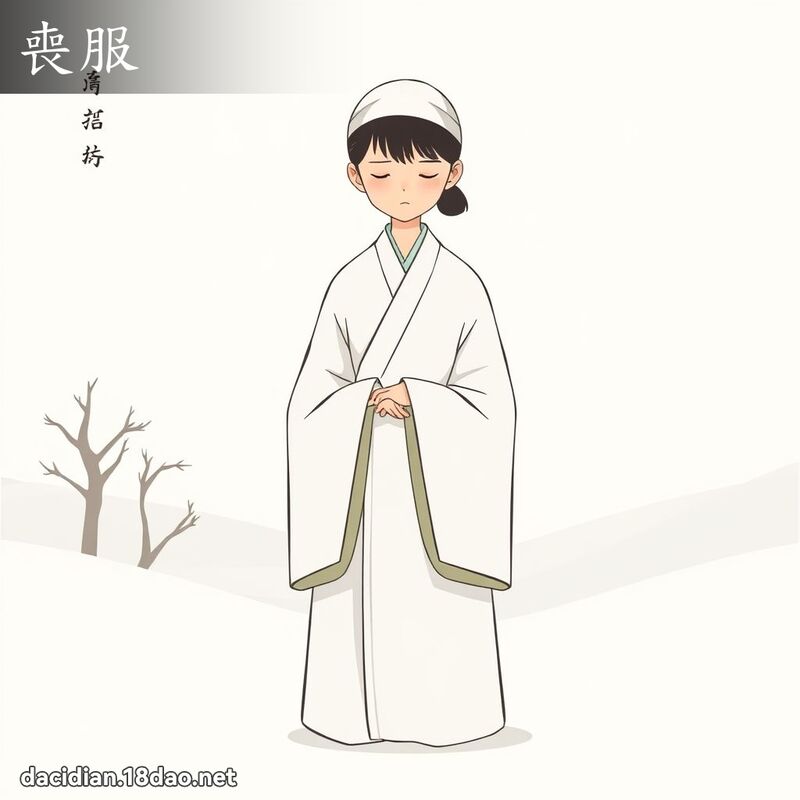 丧服 - 国语大辞典配图