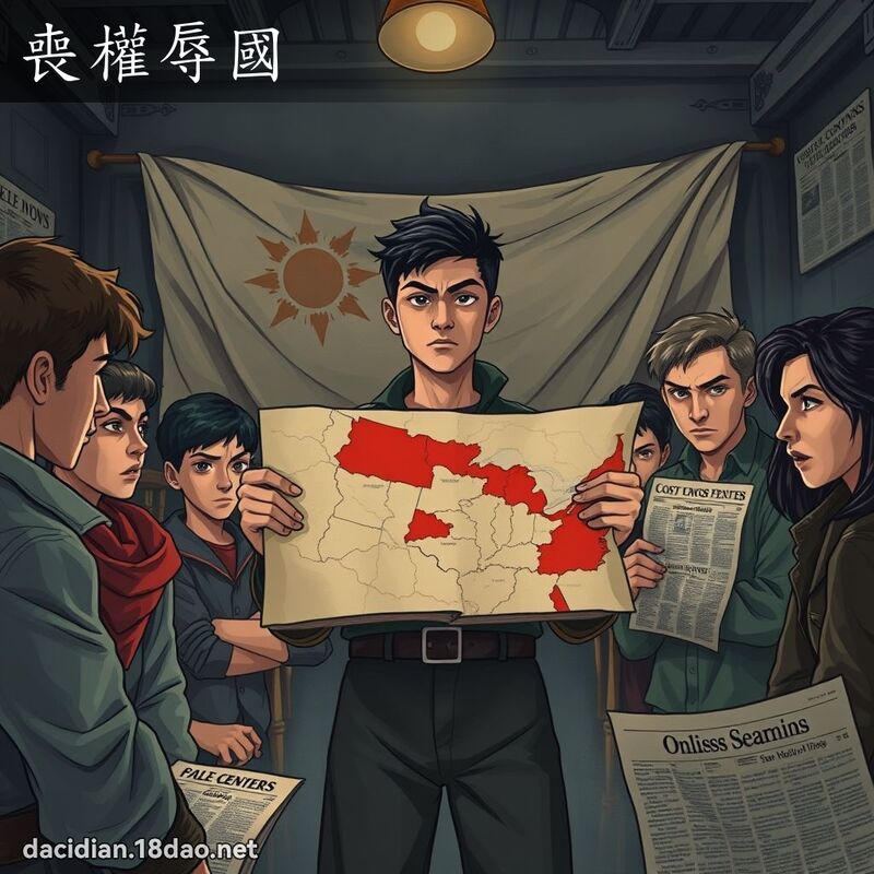 喪權辱國 - 國語大辭典配圖