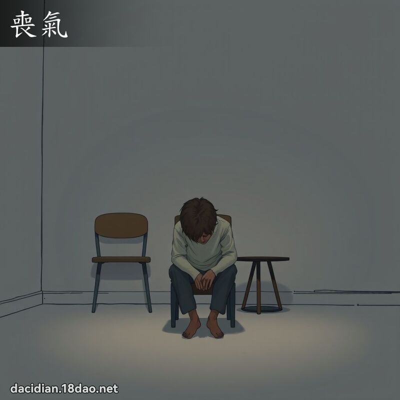 詞語: 喪氣 (多意詞)