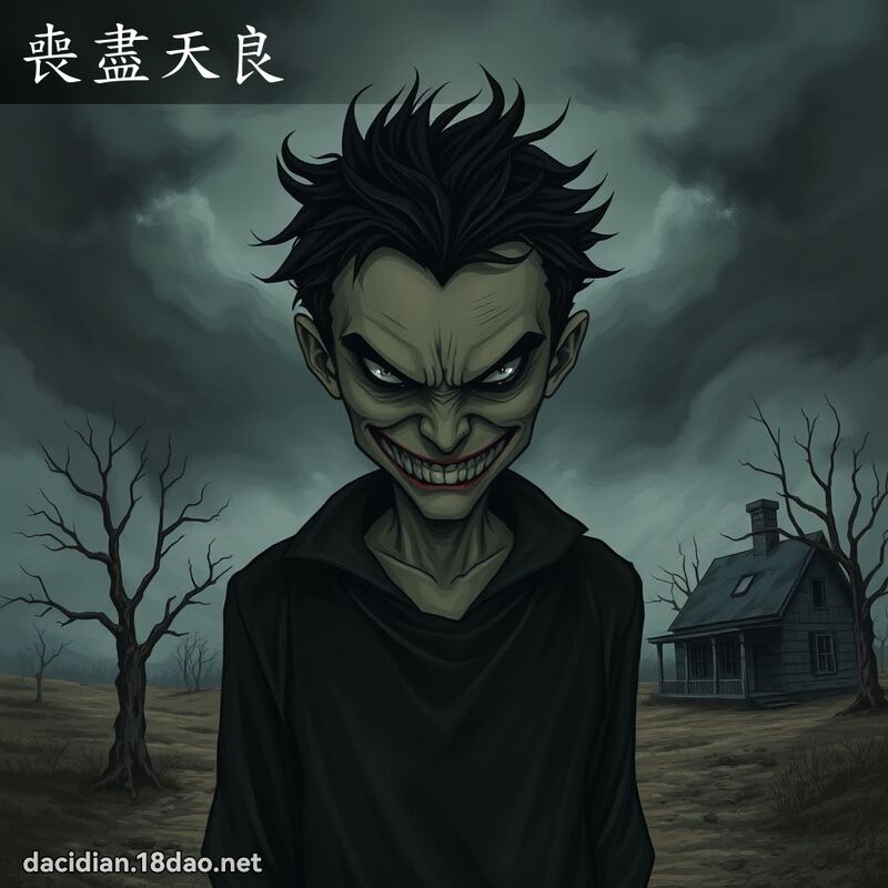 喪盡天良 - 國語大辭典配圖