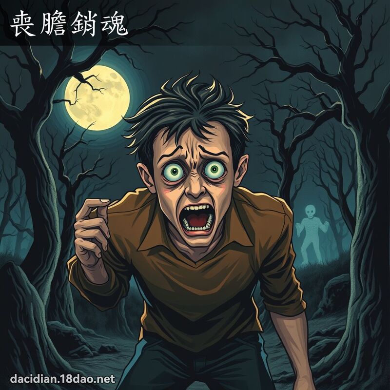 丧胆销魂 - 国语大辞典配图