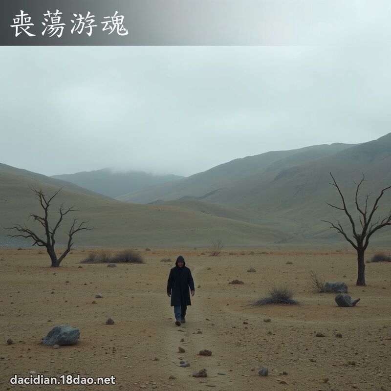 丧荡游魂 - 国语大辞典配图