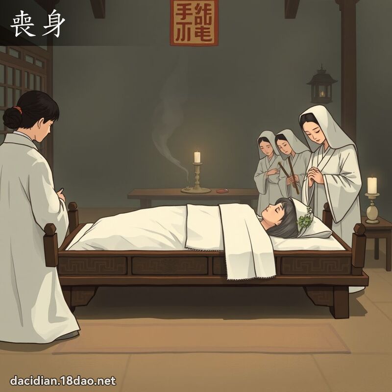 丧身 - 国语大辞典配图