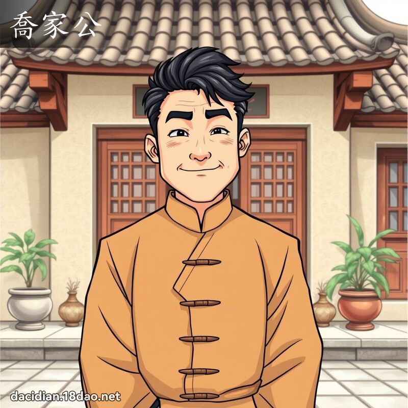 喬家公 - 國語大辭典配圖